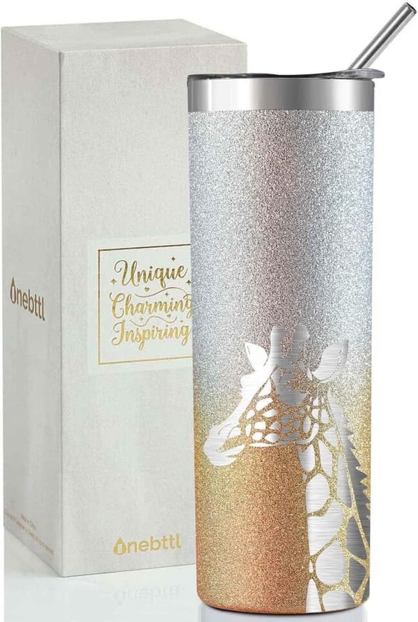 Giraffe Lover's 20oz Insulated Stainless Steel Tumbler