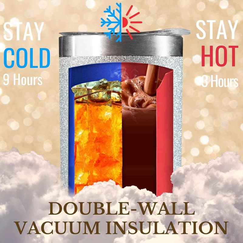 Giraffe Lover's 20oz Insulated Stainless Steel Tumbler