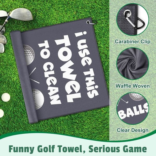 Funny Golf Accessories Gift Set for Men – 20oz Tumbler & More