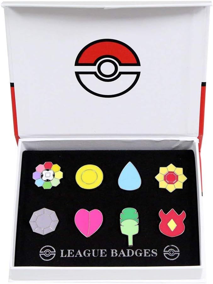 Mystic Instinct Pocket Monsters Gym Badges Gift Box