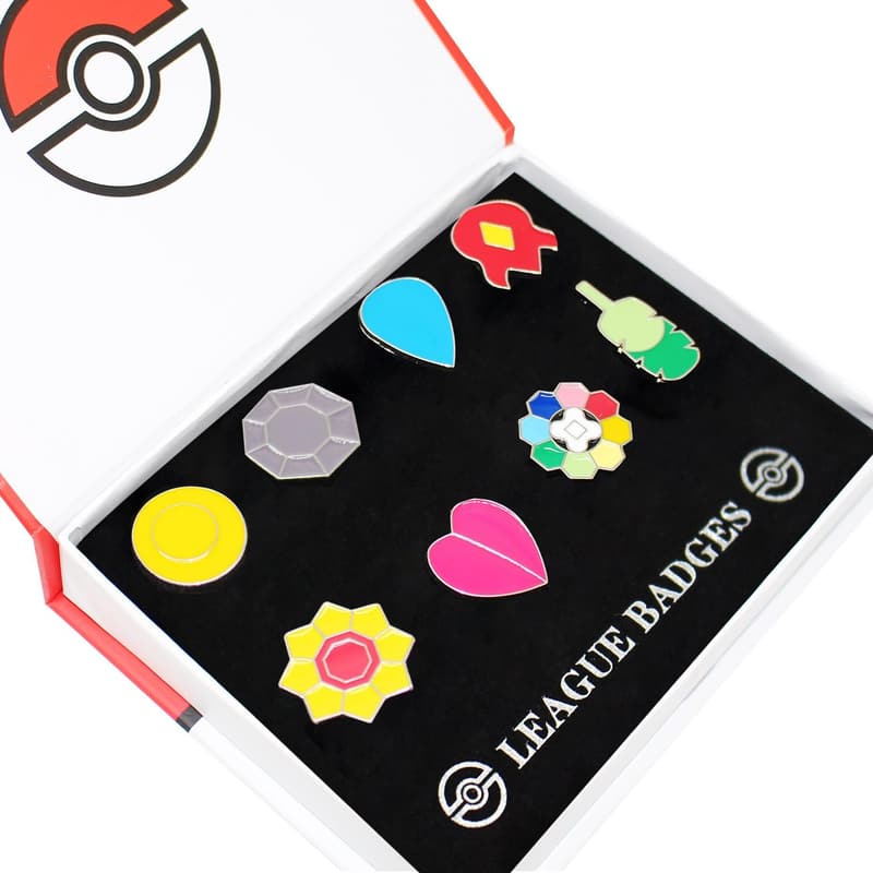 Mystic Instinct Pocket Monsters Gym Badges Gift Box