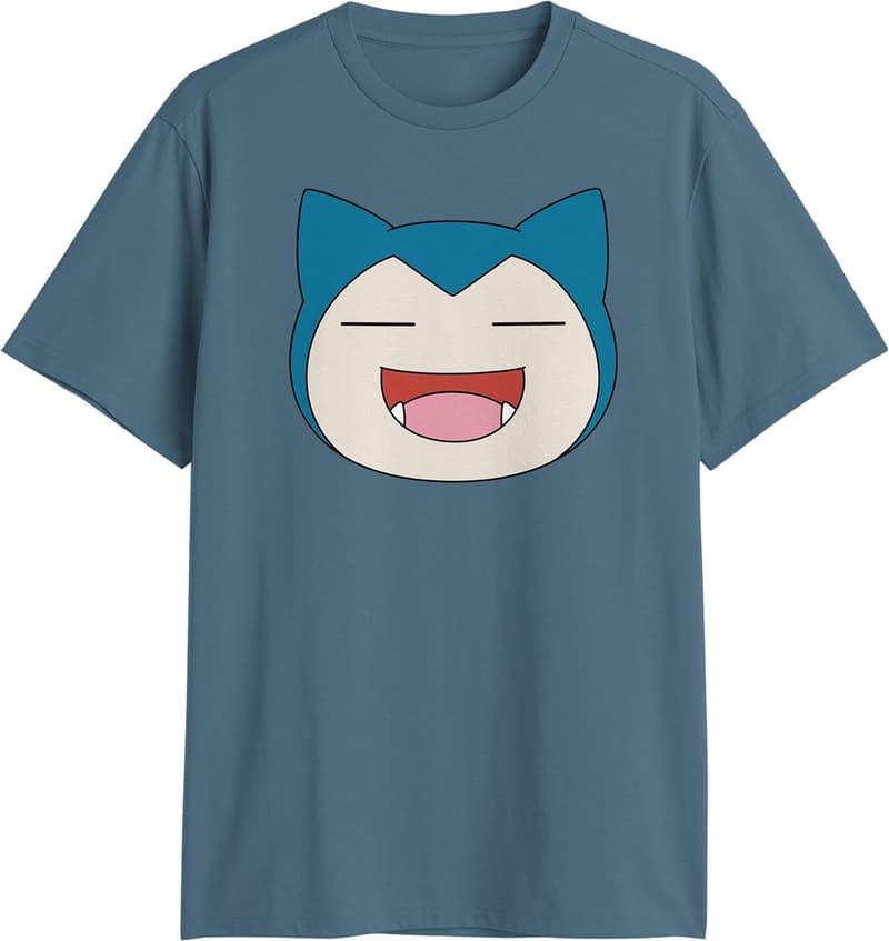 Pokemon Character Faces Adult T-Shirt - Charmander, Pikachu, Eevee & More