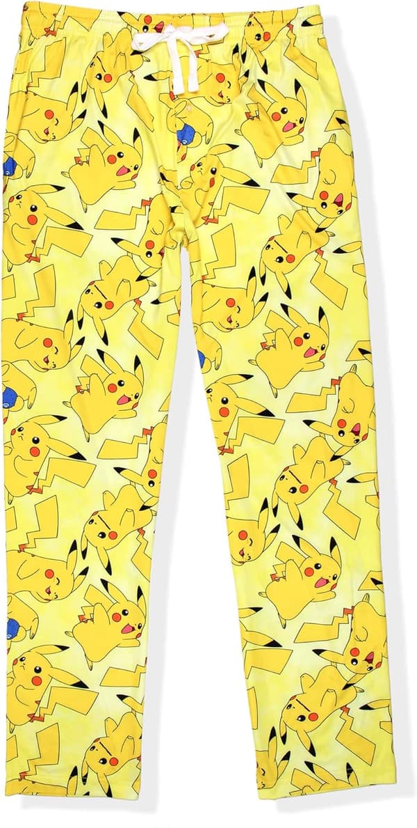 Pikachu Tie-Dye Pajama Pants for Men