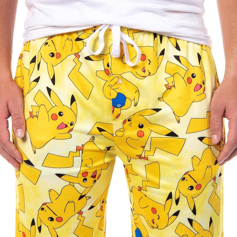 Pikachu Tie-Dye Pajama Pants for Men