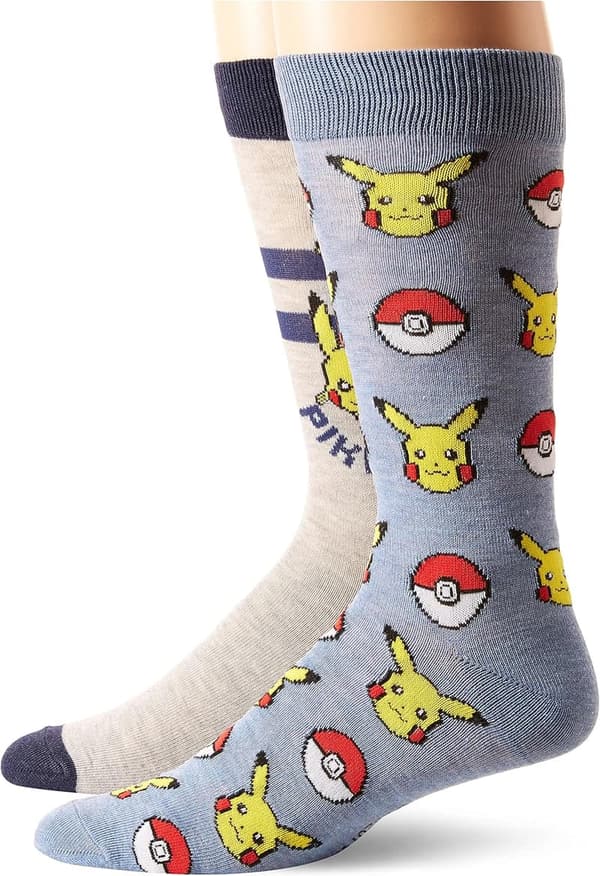 Men's Pokemon Crew Socks - 2 Pack