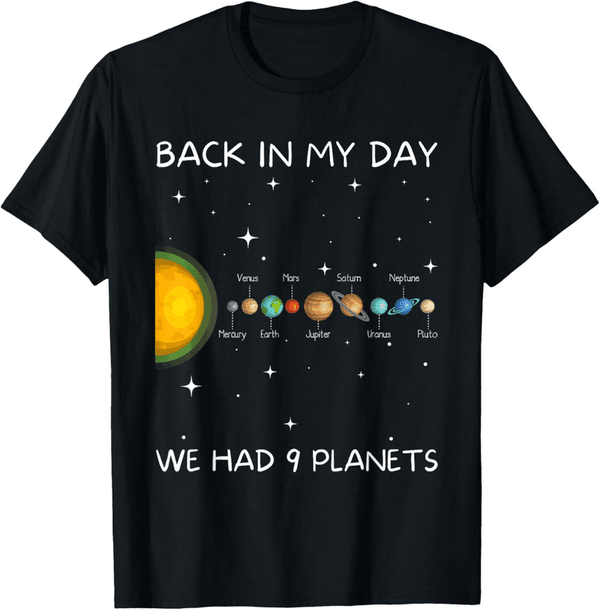 Pluto Astronomy T-Shirt - 