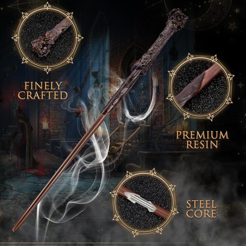 Wizard Wand for Kids - Magic Cosplay Costume Accessory