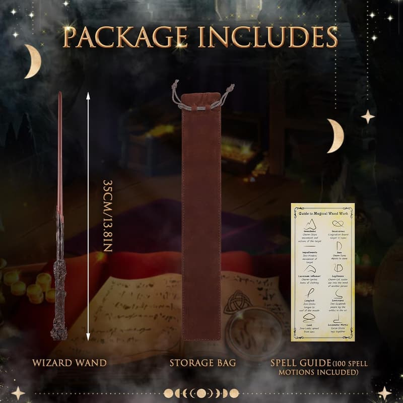Wizard Wand for Kids - Magic Cosplay Costume Accessory