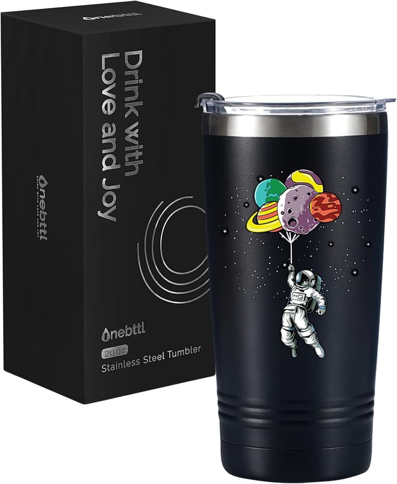 Astronomy Gifts Tumbler - Insulated Stainless Steel Mug for Men