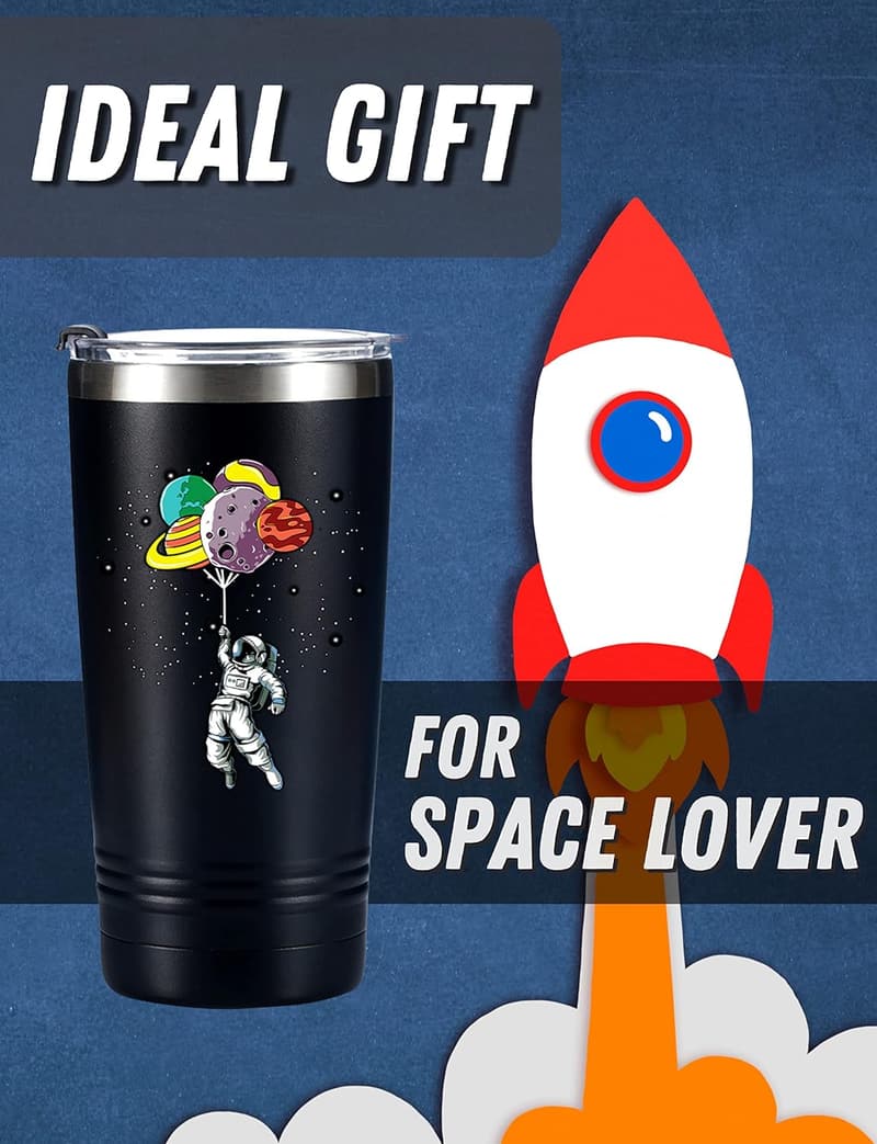 Astronomy Gifts Tumbler - Insulated Stainless Steel Mug for Men