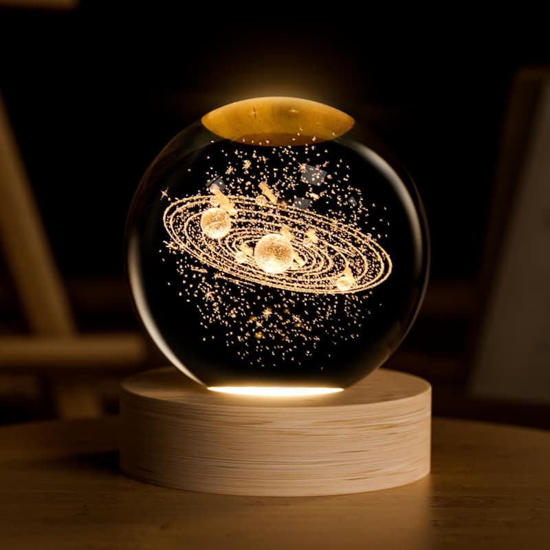 3D Solar System Crystal Ball - 2.4
