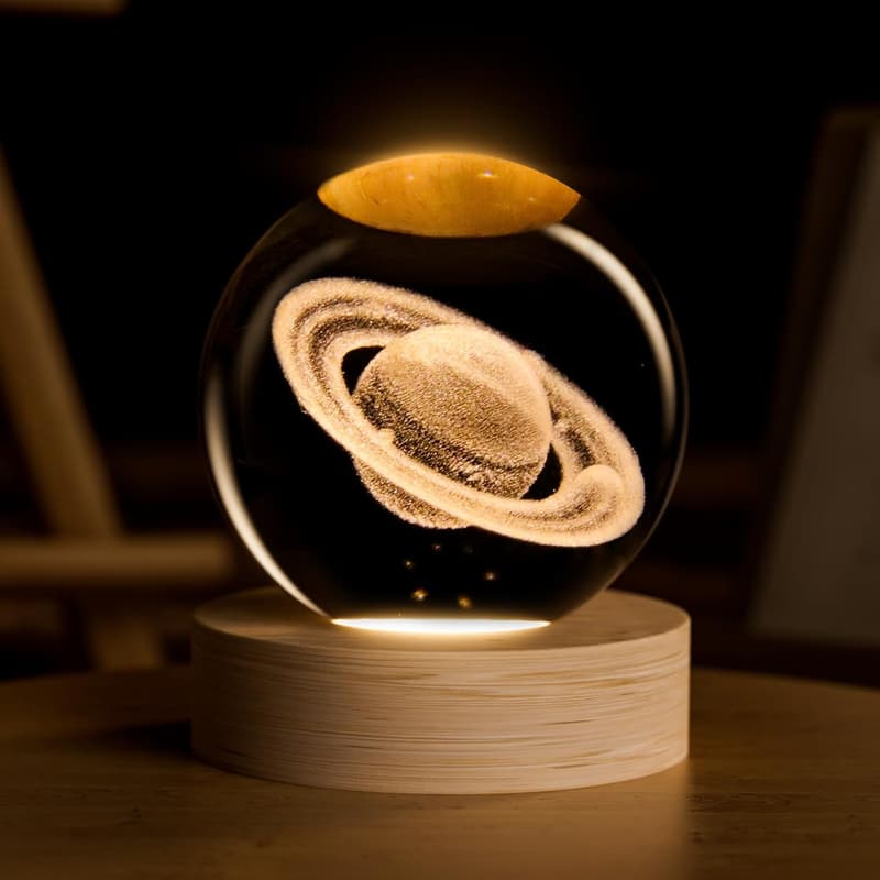 3D Solar System Crystal Ball - 2.4
