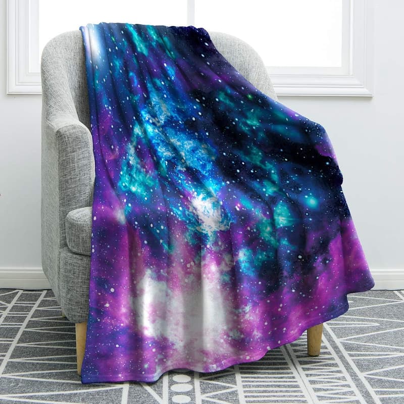 Galaxy Throw Blanket - Space-Themed Gift for All Ages