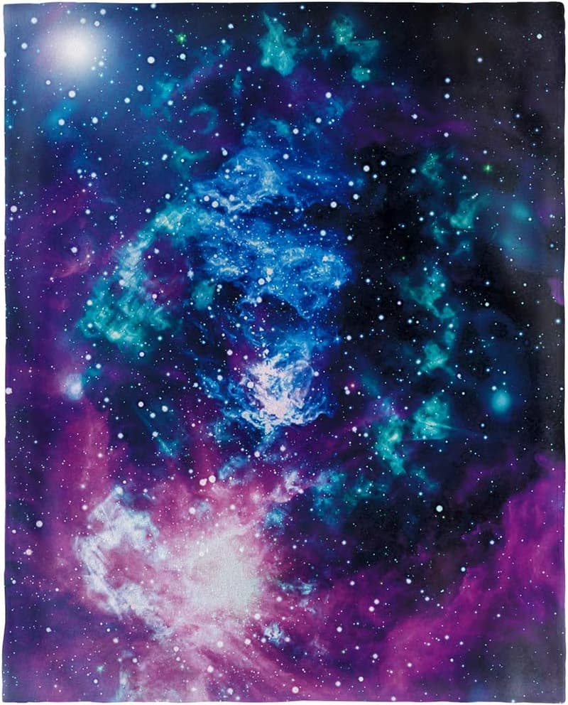 Galaxy Throw Blanket - Space-Themed Gift for All Ages