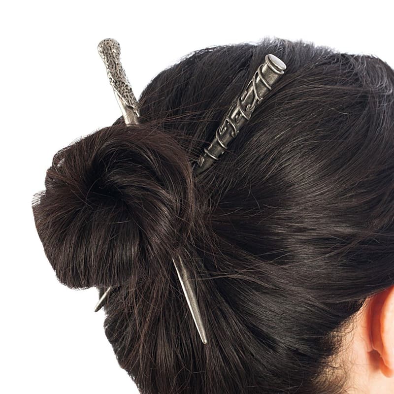Harry Potter Wand Hair Sticks - Hermione & Harry Design