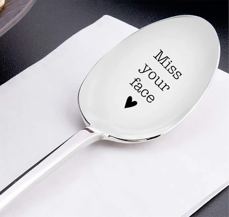Long Distance Gift Coffee Spoon for Him