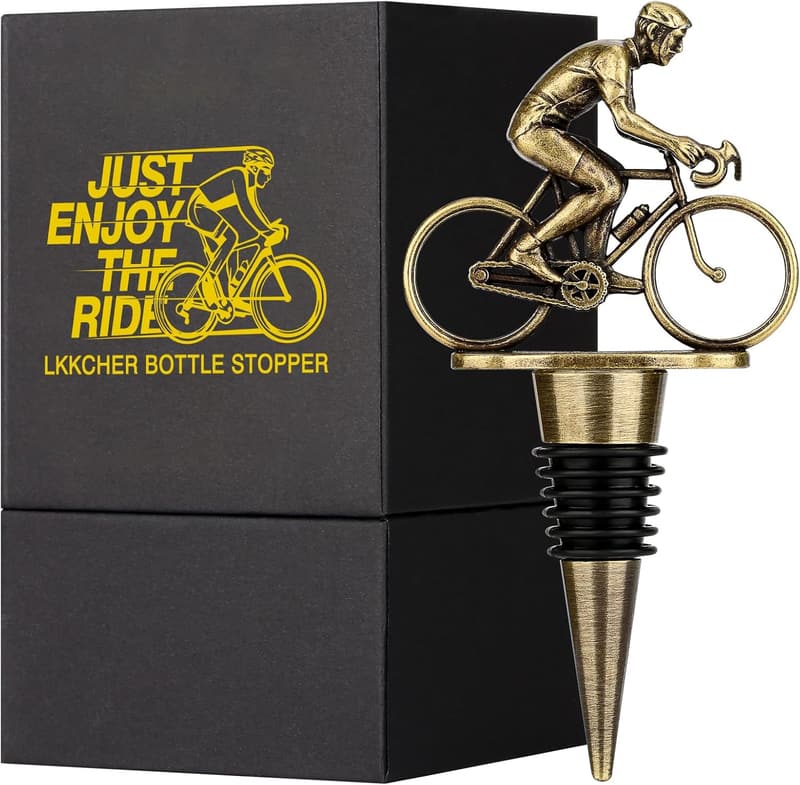 Vintage Bicycle Wine Stopper - Unique Gift for Cyclists