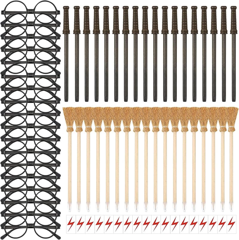 Wizard Wand Party Favors Set for Kids - 72 PCS Birthday & Halloween