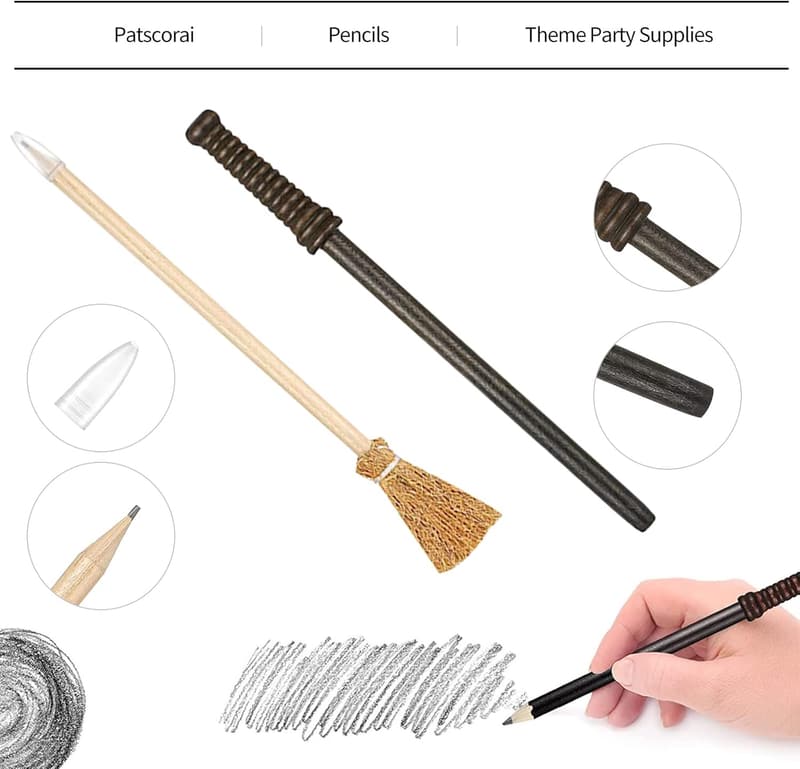 Wizard Wand Party Favors Set for Kids - 72 PCS Birthday & Halloween