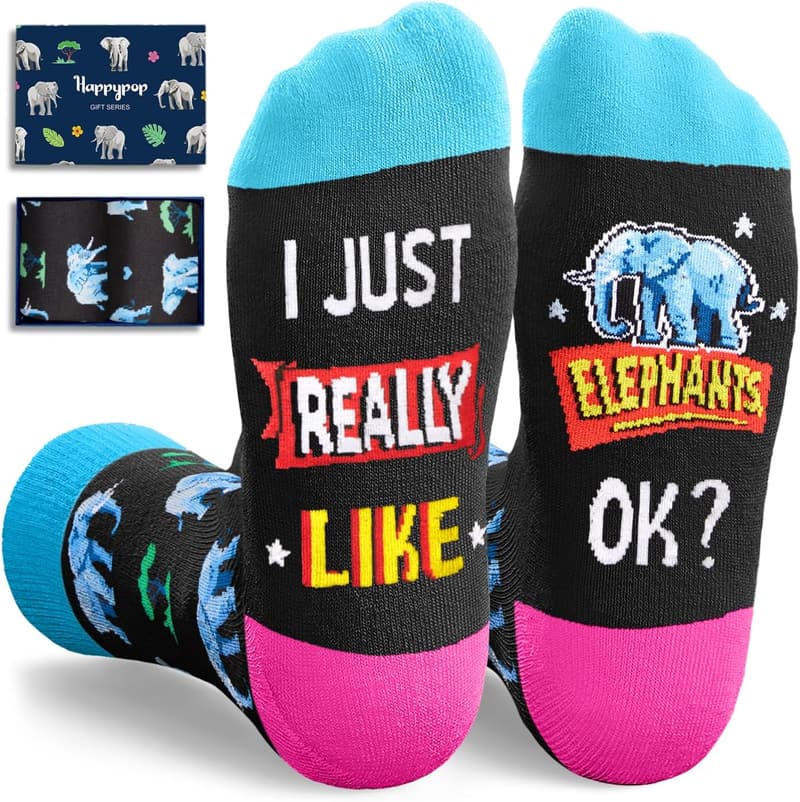Funny Animal Socks for Teens - Cat, Koala, Horse, Frog, Penguin, Turtle