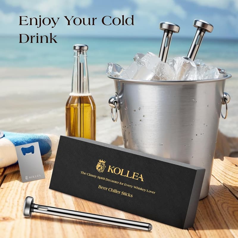 Funny Beer Chiller Sticks & Bottle Openers for Men
