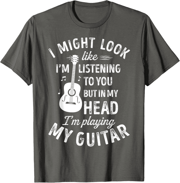 Funny Guitar Music T-Shirt for Music Lovers