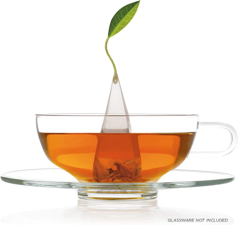Assorted Tea Gift Set with Handcrafted Pyramid Infusers - 20 Count