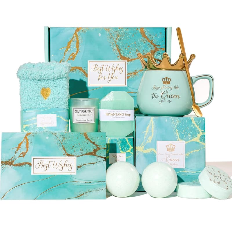 Birthday Spa Gift Basket for Women - Unique Thank You Gifts