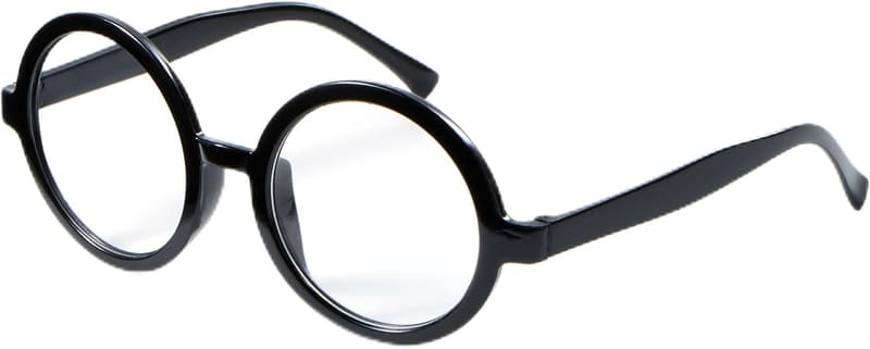 Halloween Wizard Round Glasses for Kids & Adults Accessories
