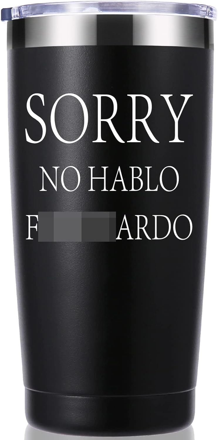 Funny Sarcastic Travel Mug - Gag Gift for Men & Women