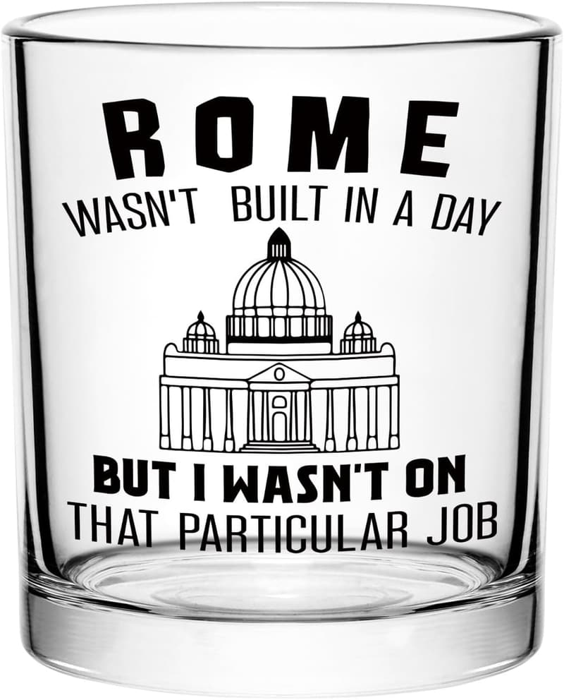Funny Whiskey Glass Gift for Men - 