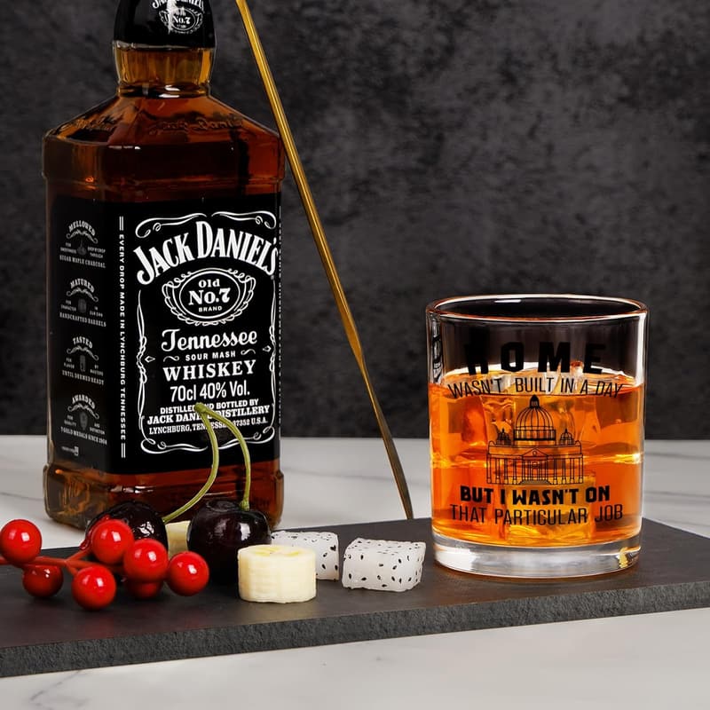 Funny Whiskey Glass Gift for Men - 