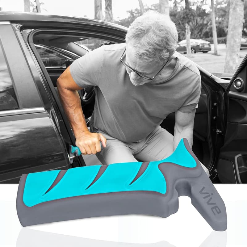 Elderly Car Handle Assist Bar - Scratch Proof Mobility Aid