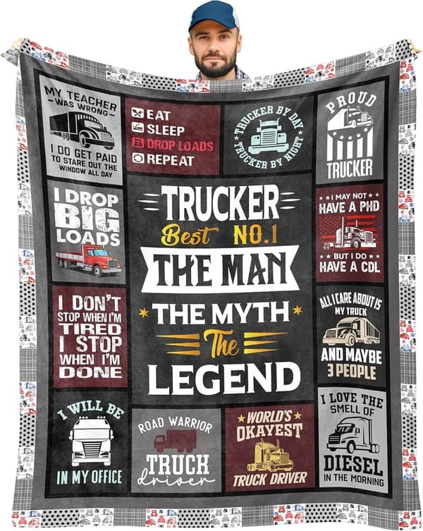 Truck Driver Blanket - 60