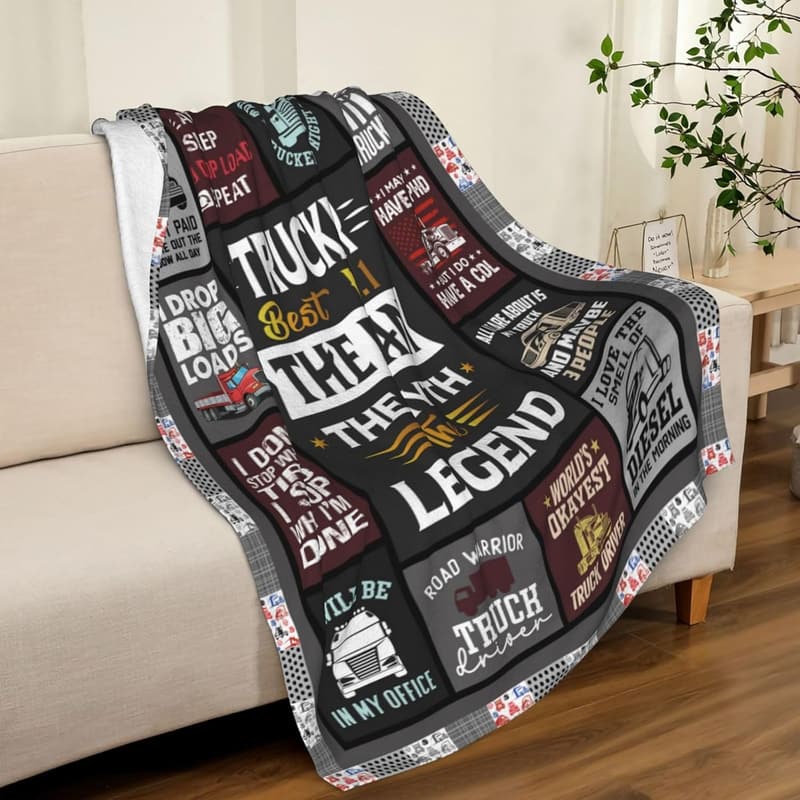 Truck Driver Blanket - 60