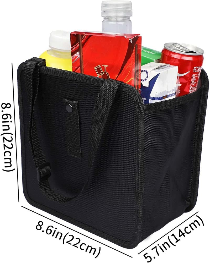 Foldable Waterproof Car Trash Can - Large Leakproof Organizer