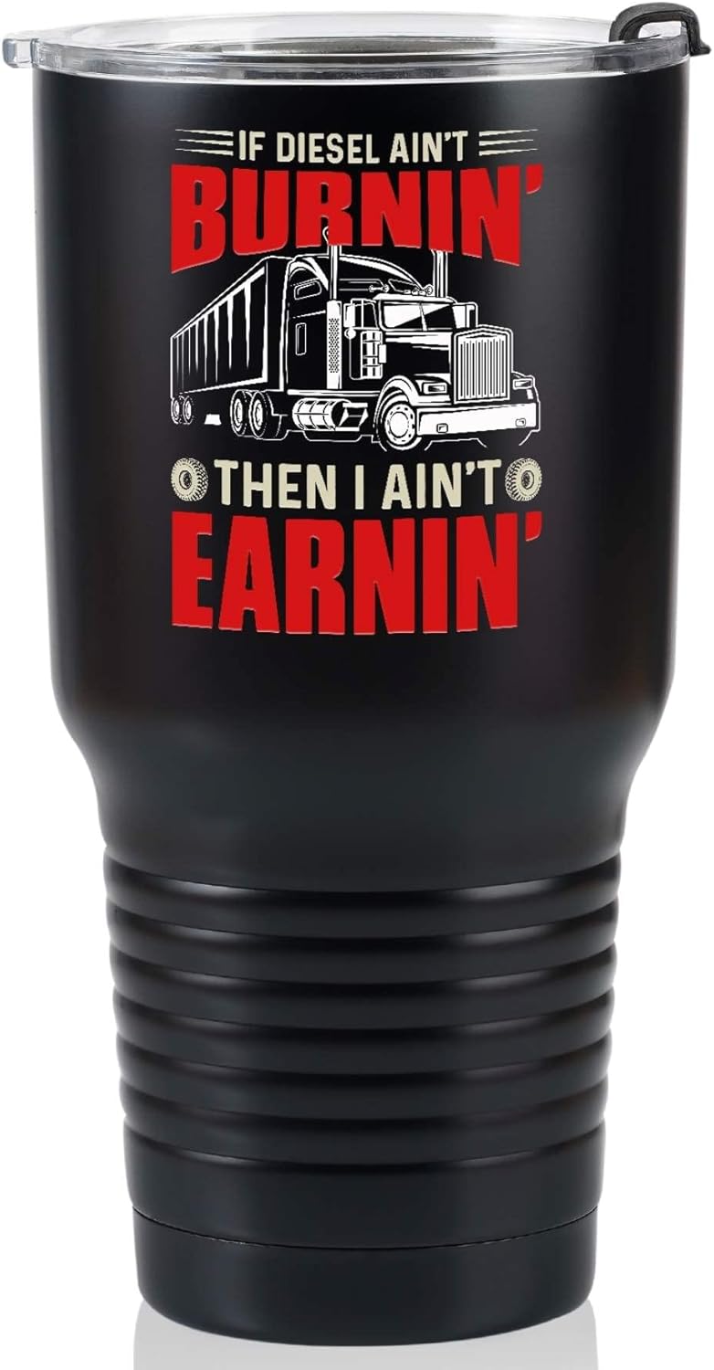 Funny Truck Driver Tumbler - 