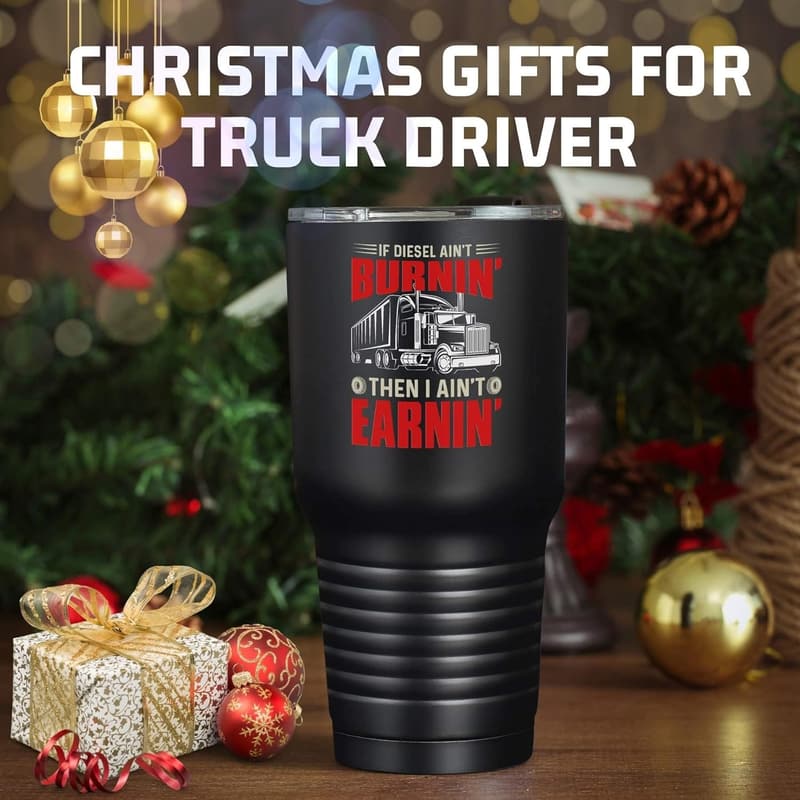 Funny Truck Driver Tumbler - 