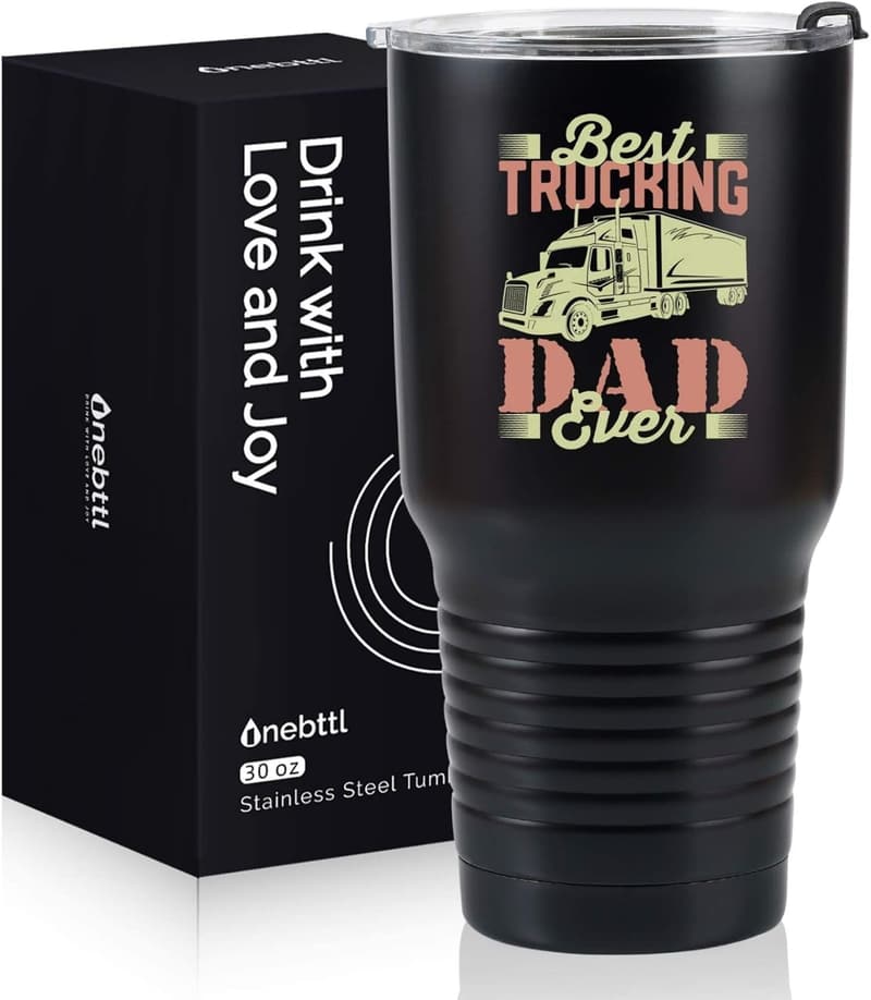 Christmas Gift for Truck Drivers - 30oz Insulated Tumbler