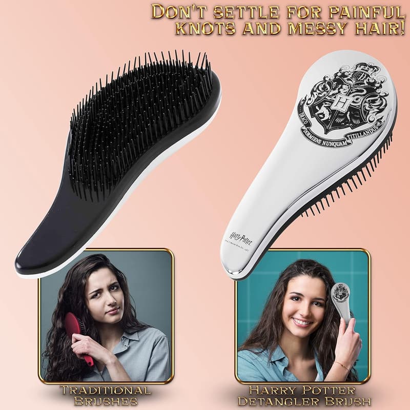 Harry Potter Hair Brush for Girls - Detangling Beauty Accessory