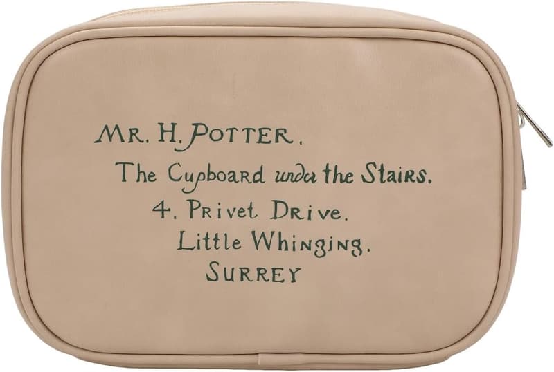 Harry Potter Hogwarts Letter Cosmetic Bag