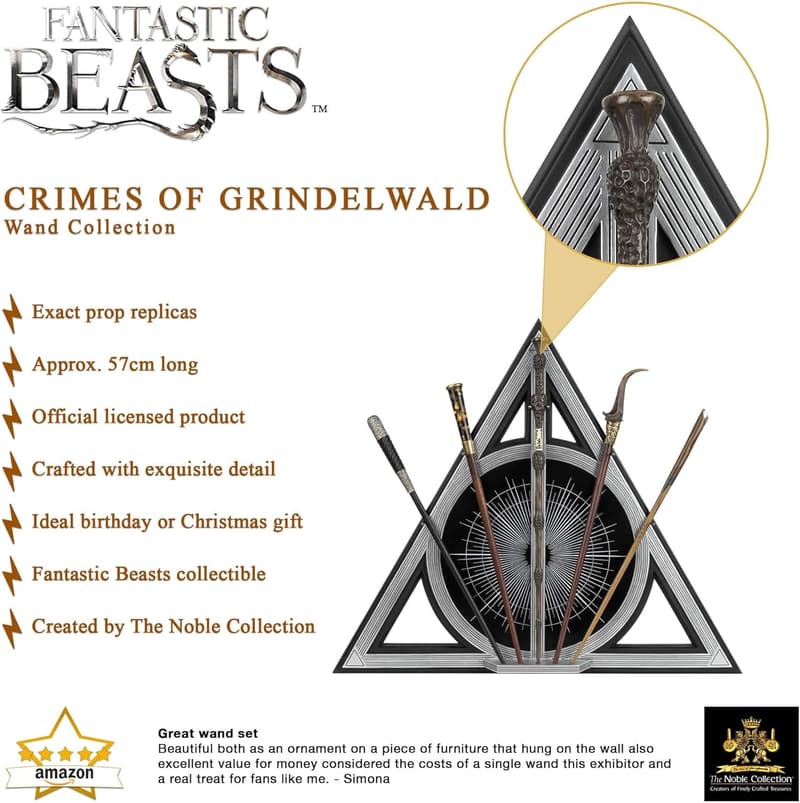 Crimes of Grindelwald Collector Wand Set - Noble Collection
