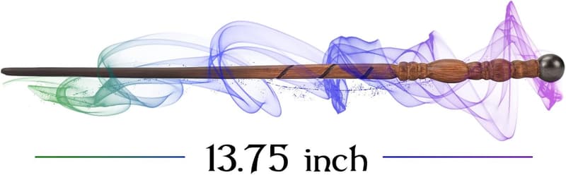 12-Inch Resin Collectible Wand for Cosplay and Magic