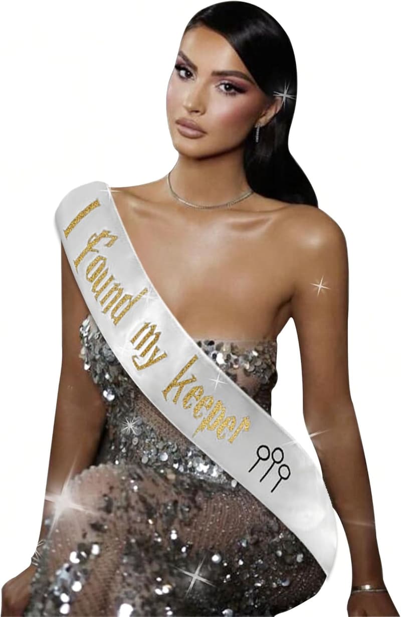 Bride-to-Be Sash for Bridal Shower Decoration