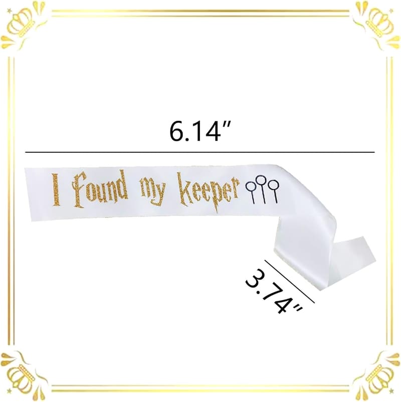 Bride-to-Be Sash for Bridal Shower Decoration