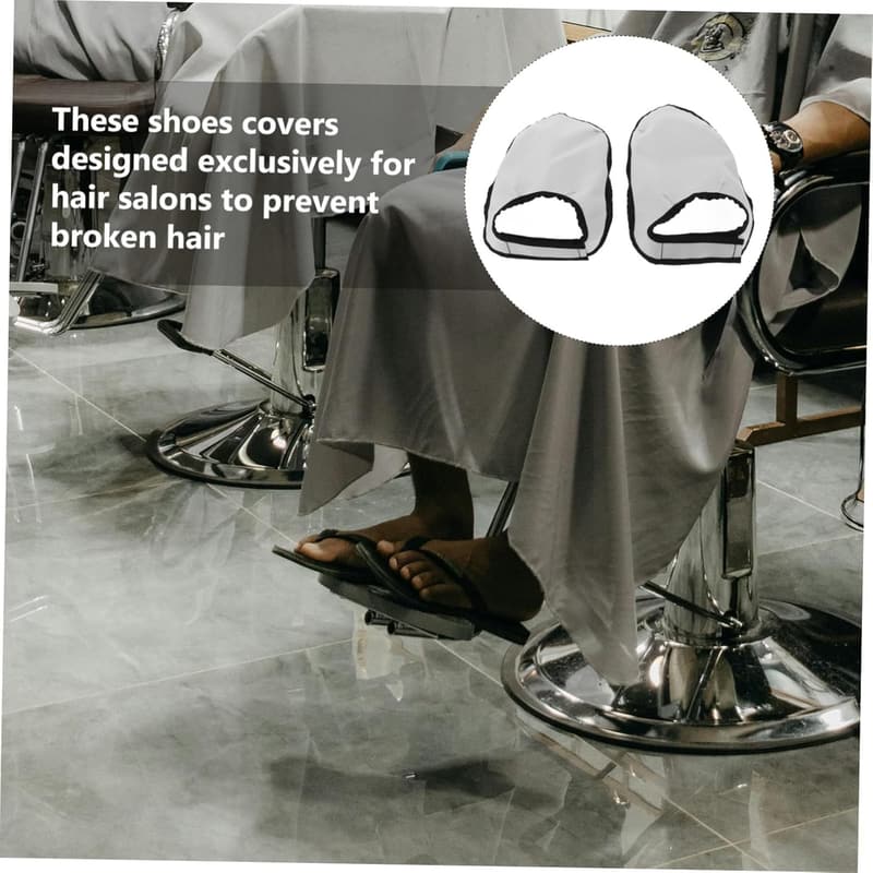 Hairstylist Shoe Covers for Protecting Shoes from Moisture