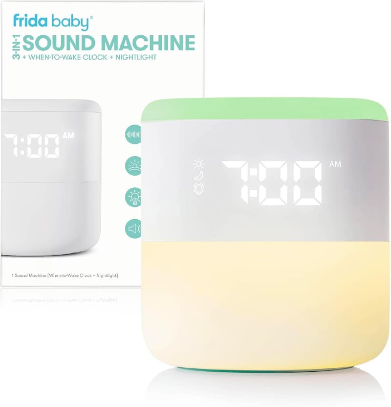 3-in-1 Sunrise Alarm Clock & Sound Machine for Kids