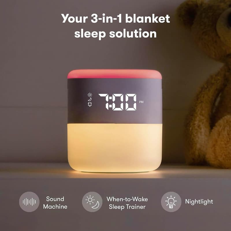 3-in-1 Sunrise Alarm Clock & Sound Machine for Kids