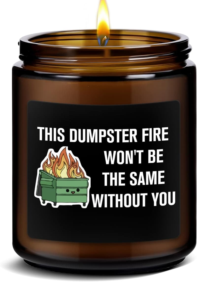 Farewell Gift Candle for Coworker Moving to New Job