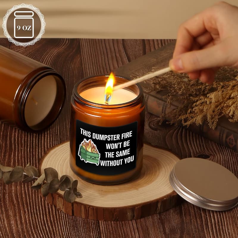 Farewell Gift Candle for Coworker Moving to New Job